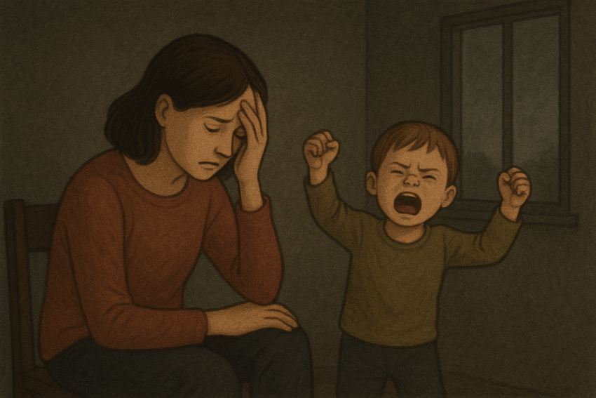 Sentirsi una cattiva madre.